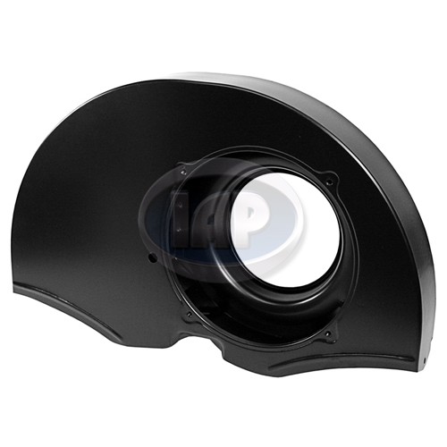 Fan Shroud, 36hp Doghouse, w/o Heater, Black Fan Shroud, 36hp Doghouse, w/o Heater, Black