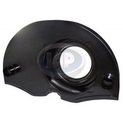 Fan Shroud, 36hp Non Doghouse, w/Heater, Black Fan Shroud, 36hp Non Doghouse, w/Heater, Black