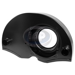 Fan Shroud, 36hp Doghouse, w/Heater, Black Fan Shroud, 36hp Doghouse, w/Heater, Black