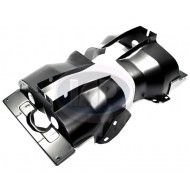 Cylinder Head Tin, Single Port, Left and Right, Black Cylinder Head Tin, Single Port, Left and Right, Black