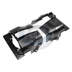 Cylinder Head Tin, Dual Port, Left and Right, Black Cylinder Head Tin, Dual Port, Left and Right, Black