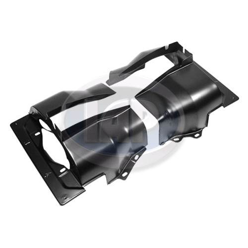 Cylinder Head Tin, Dual Port, Left and Right, Black Cylinder Head Tin, Dual Port, Left and Right, Black