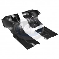 Heater Channel Tin, Heater Box to Case, Left and Right, Black Heater Channel Tin, Heater Box to Case, Left and Right, Black