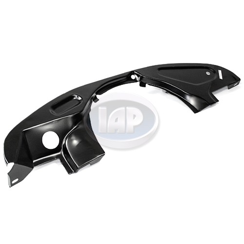 Front Tin, Firewall, Non Doghouse, Black