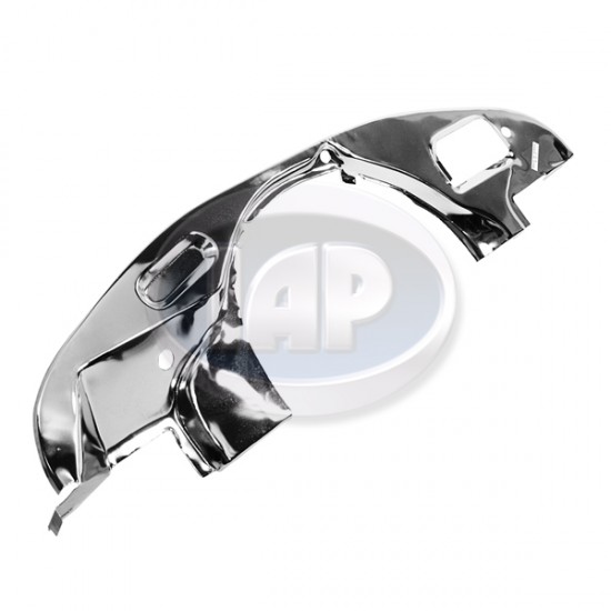  VW Front Tin, Firewall, Doghouse Style, Chrome, AC119521