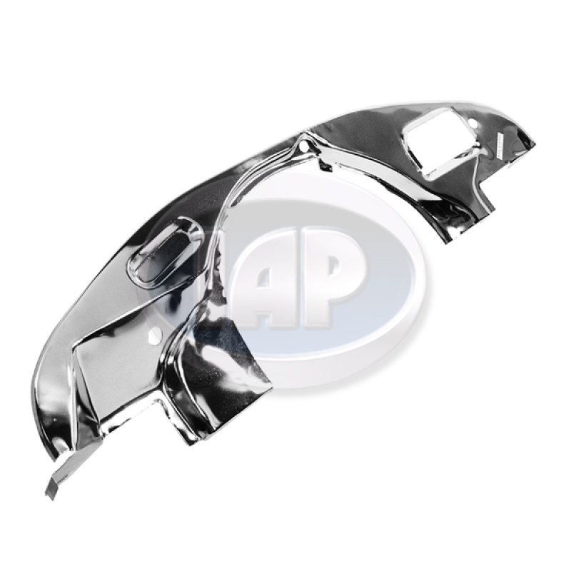 VW Front Tin, Firewall, Doghouse Style, Chrome, AC119521 VW Front Tin, Firewall, Doghouse Style, Chrome, AC119521
