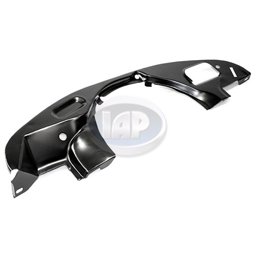 Front Tin, Firewall, Doghouse Style, Black