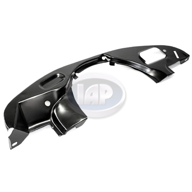 VW Front Tin, Firewall, Doghouse Style, Black, AC119523 VW Front Tin, Firewall, Doghouse Style, Black, AC119523