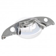 Rear Tin, Pulley, w/Heat, w/o Pre-Heat, Chrome Rear Tin, Pulley, w/Heat, w/o Pre-Heat, Chrome