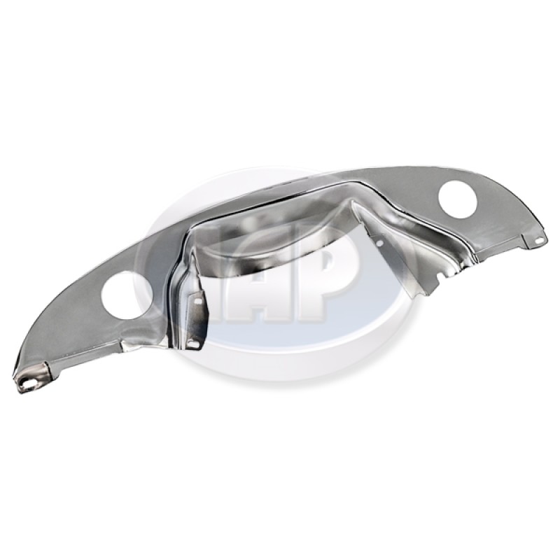 VW Rear Tin, Pulley, w/Heat, w/o Pre-Heat, Chrome, AC119541 VW Rear Tin, Pulley, w/Heat, w/o Pre-Heat, Chrome, AC119541