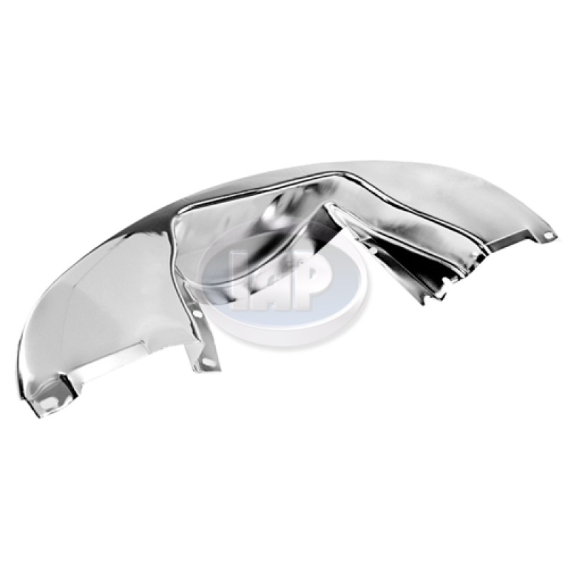 VW Rear Tin, Pulley, w/o Heat, w/o Pre-Heat, Chrome, AC119551 VW Rear Tin, Pulley, w/o Heat, w/o Pre-Heat, Chrome, AC119551