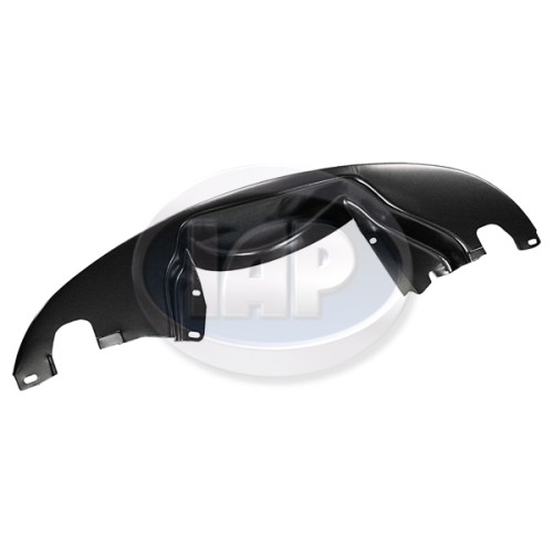 Rear Tin, Pulley, w/o Heat, w/Pre-Heat, Black