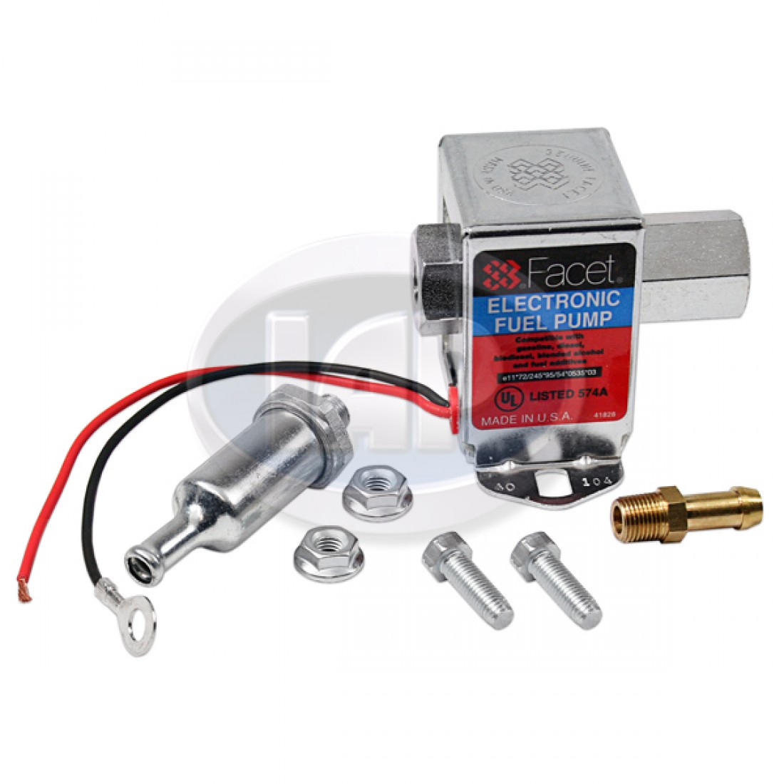 Facet Fuel Pump, Electric, VW Bug, Super Beetle, Ghia, Bus, Type 3, Thing