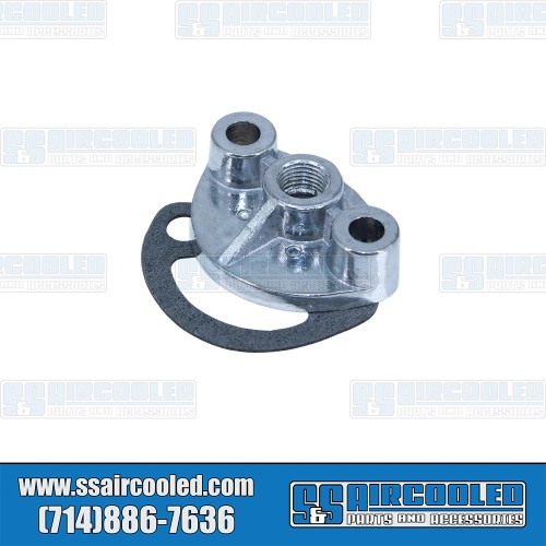 Fuel Pump Block Off, Aluminum