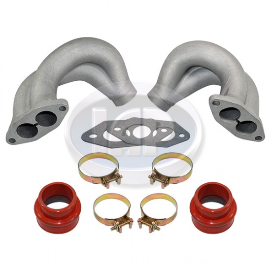  VW Intake Manifold End Castings Kit, Dual Port, 113198700K