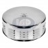 Air Filter Assembly, Stock/ICT/EPC, Round, Foam Element, Chrome w/Louvers