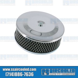 Air Filter Assembly, Stock/ICT/EPC, Round, Foam, Chrome