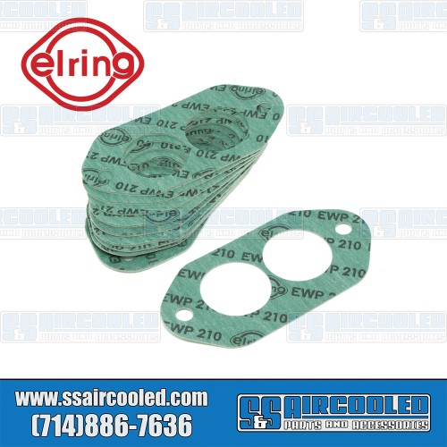 Intake Manifold Gasket, Manifold to Head, Dual Port, Fiber