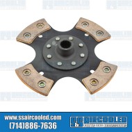Clutch Disc, 200mm, 4-Puck