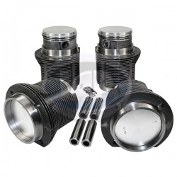Piston & Cylinder Set, 92 x 82mm, Cast, Thick Wall