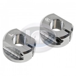 Spindle Nuts, Link Pin, Aluminum, Left and Right Spindle Nuts, Link Pin, Aluminum, Left and Right