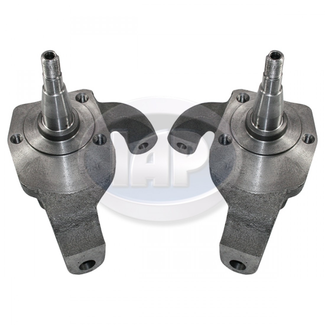 Spindles, Ball Joint, Drum Brakes, 2.5in. Drop, VW Bug and Ghia