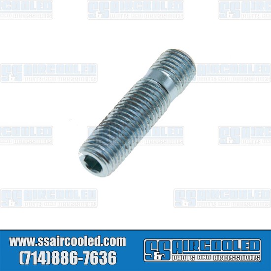  VW Wheel Studs, M12-1.5 to M12-1.5, 45mm, Screw-In Style, AC6011175-5, VW Bug, Super Beetle, Ghia, Type 3, Thing