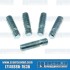 Wheel Studs, M12-1.5 to M12-1.5, 45mm, Screw-In Style