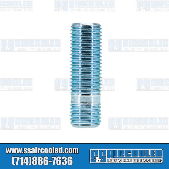 VW Wheel Stud, M14-1.5 to M14-1.5, 45mm, Screw-In Style, AC6012175, VW Bug, Super Beetle, Ghia, Bus, Type 3, Thing