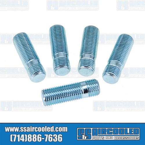 Wheel Studs, M14-1.5 to M14-1.5, 45mm, Screw-In Style