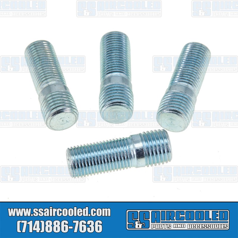 EMPI VW Wheel Stud, M14-1.5 to 1/2-20, 40mm, Screw-In Style, 00-9515-0