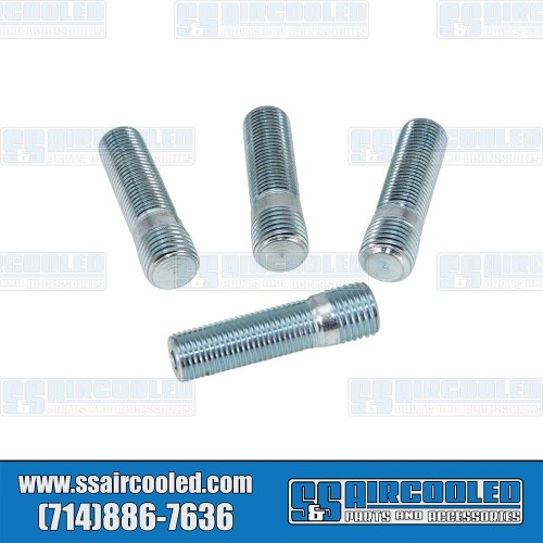 Wheel Studs, M14-1.5 to 1/2-20, 45mm, Screw-In Style