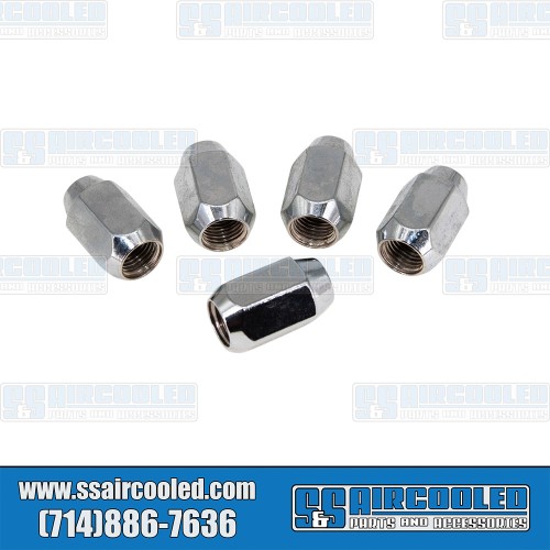 Lug Nuts, M14-1.5, 60 deg Taper, Acorn Style