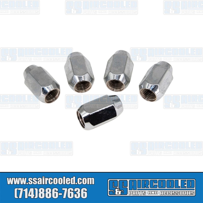 EMPI VW Lug Nuts, M14-1.5, 60 deg Taper, Acorn Style, 00-9519-0