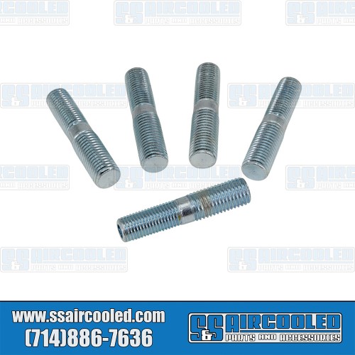 Wheel Studs, M12-1.5 to 7/16-20, 55mm, Screw-In Style