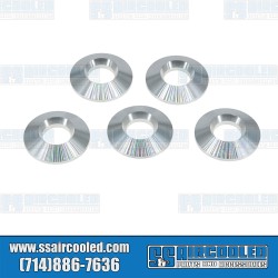 Lug Nut Washers, 60 deg, Aluminum