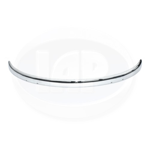 Rear Bumper, No Overrider, Chrome Rear Bumper, No Overrider, Chrome