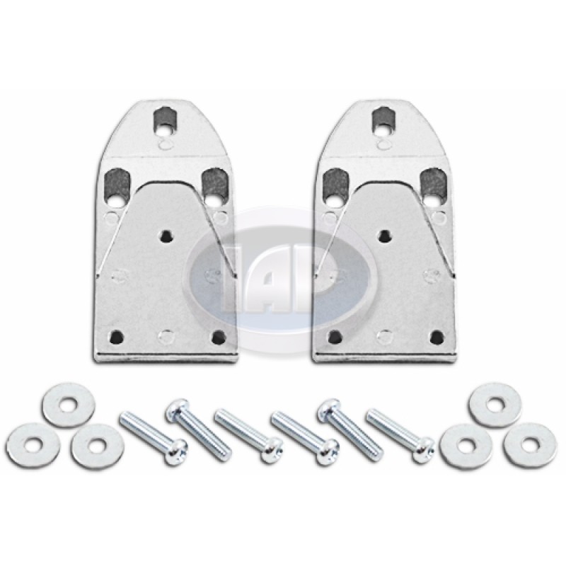 VW Deck Lid Bracket Stand-Offs, Left & Right, Includes Hardware, AC827980B VW Deck Lid Bracket Stand-Offs, Left & Right, Includes Hardware, AC827980B