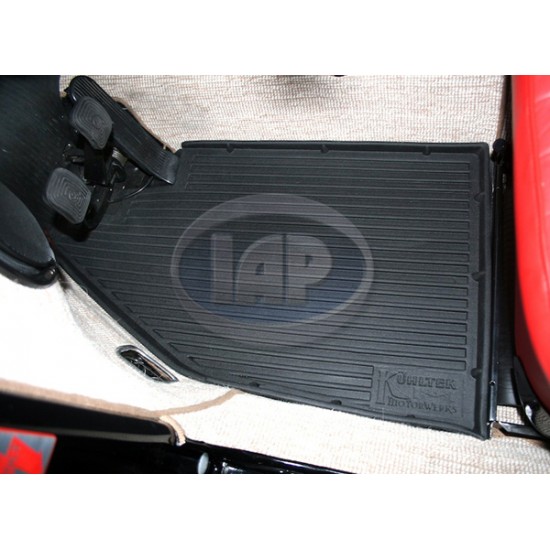 Kühltek Motorwerks VW Floor Mats, Rubber, Front, Left & Right, AC863910