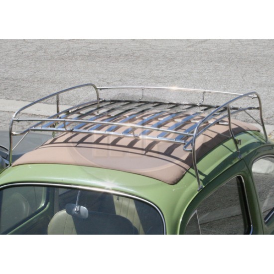  VW Roof Rack, Knock Down Style, Stainless Steel w/Stainless Steel Slats, AC898420