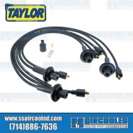 Spark Plug Wires, 8mm Spiral Core, Black, Silicone Spark Plug Wires, 8mm Spiral Core, Black, Silicone