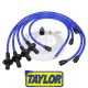 Taylor VW Spark Plug Wires, 10.4mm Spiro-Pro, Blue, Silicone, AC998045B