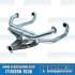 Exhaust Header, 1-1/2in, Merged, Raw Steel