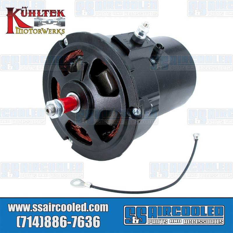 Kühltek Motorwerks VW Alternator, 75 Amp, Black, AL82NB-75 Kühltek Motorwerks VW Alternator, 75 Amp, Black, AL82NB-75