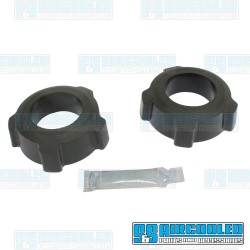 Spring Plate Bushings, 1-7/8in I.D., Knobby, Urethane, Black Spring Plate Bushings, 1-7/8in I.D., Knobby, Urethane, Black