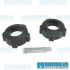Spring Plate Bushings, 1-7/8in I.D., Knobby, Urethane, Black