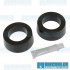 Spring Plate Bushings, 1-7/8in I.D., Round, Urethane, Black