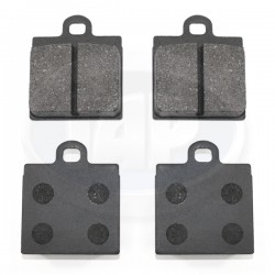 Brake Pads, Front, 1-Pin, Left & Right