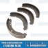 Brake Shoes, Rear, Left & Right
