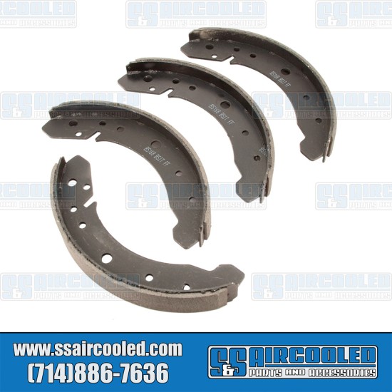  VW Brake Shoes, Rear, Left & Right, BS168